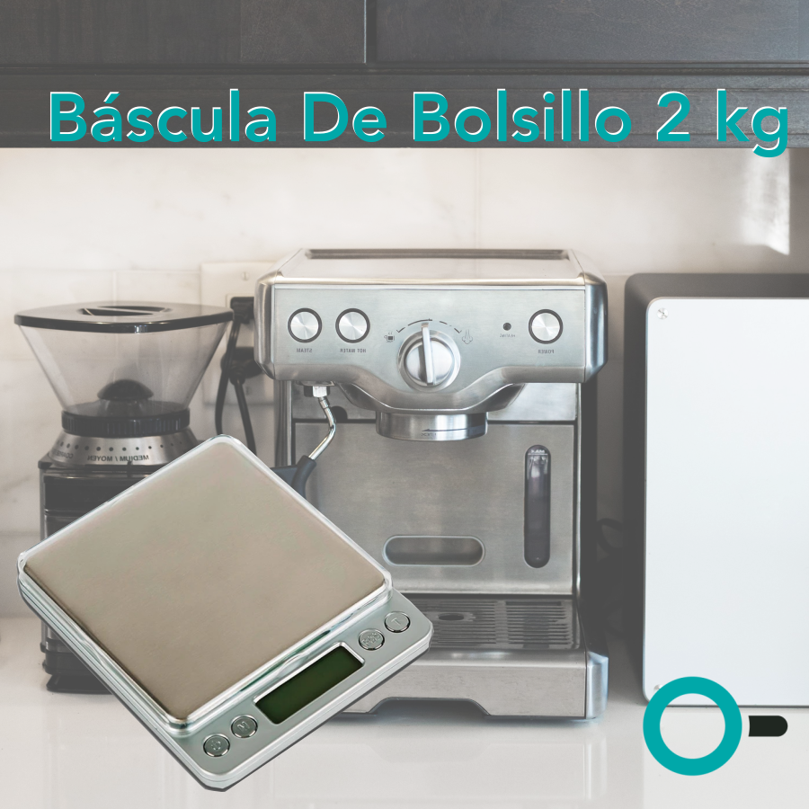 bascula electronica de bolsillo 2 kilogramos